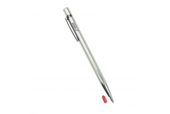 Чертилка для плитки, для кафеля, глазурованной плитки, стекла, задиров, металла DEDRA DED0191, металл, лезвие TCT, 145 мм (DED0191)