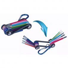 Набор велосипедных мультиинструментов из 9шт, CRV (06F243)