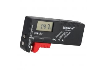 Тестер аккумуляторных батарей 1,5 В, 3,7 В и 9 В (MC0960)