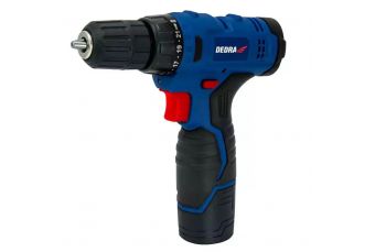 Akumulatora urbjmašina-skruvgriezis 12V, 1,5Ah, 3-5h, 0-650rpm (DED7874)