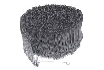 Проволока для вязки проушин, арматурная проволока DEDRA 1276 оцинкованная, 2500шт, 12,7см (1276)