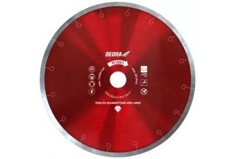 Алмазный диск по кафелю тонкий DEDRA H1069 350x25,4мм, тонкий (H1069)