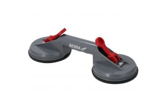 Двойная присоска DEDRA DED06P02 2x118м, макс 60кг (DED06P02)