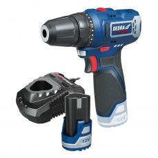 DEDRA MAUS Power Tool Set: 12V Cordless Drill-Screwdriver, 32 Nm, 2 Ah Battery, Charger (DED7310T03)