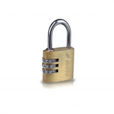 Латунный навесной замок с комбинированным замком 25 мм DEDRA 11U160 (11U160)