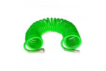 Шланг, спиральный, пневматический, сжатый воздух PANSAM A540087 PU 8x12мм, 7,5м, устойчивый к перегибам (A540087)