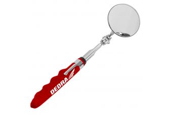 Зеркало смотровое 50 мм, телескопическое, 250-715 мм, круглое (06F800)