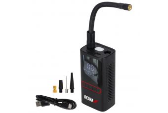 Battery air pump 4000mAh DEPP011, power bank, various valves (DEPP011)