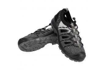 Защитные сандалии, защитная обувь DEDRA BH9D3V-47 ткань, размер: 47, кат.S1 SRC, составная колодка (BH9D3V-47)