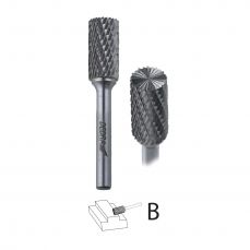 Cilindriskais frēze ar zobiem B12x25mm, kāts 6mm (07F612)