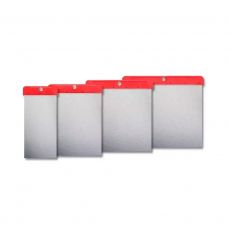 DEDRA 15B009 малярный шпатель из нержавеющей стали 4шт: 50, 80, 100, 120мм (15B009)