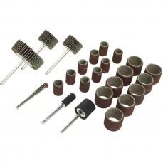 Отбойные круги и шлифовальные ленты DEDRA 08T609 набор из 24шт (08T609)