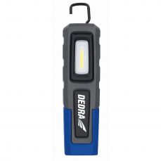 Lukturis COB LED + SMD LED + UV, 400lm, āķis, magnēts (L0915)