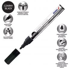 Маркер для обновления надписей на могилах DEDRA M89Z73 черный, 1шт (M89Z73)