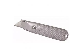 Metal case fixed blade cutter 18mm (M9033)