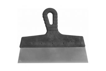 Plastering spatula stainless 150mm plastic handle (ZP150N)