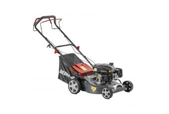 Бензиновая газонокосилка без привода 2,4 кВт GARDEN DEDRA DED8720-43L двигатель LONCIN, 139 см3, ширина скашивания 43 см (DED8720-43L)