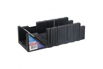 Plastmasas slipzagešanas kaste 3,5”, 295 x 80 x 70 mm, zagešanas lenki: 22,5°, 45°, 90°, RAŽOTA POLIJA (1239-04)
