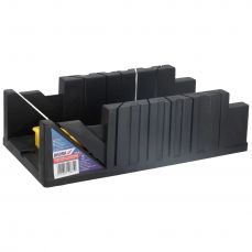 DEDRA 1239-06 пластиковый бокс для снятия фасок, желоб для снятия фасок, 320x120x75мм (4,5") эксцентриковые зажимы (1239-06)