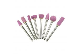 Прецизионные шлифовальные камни DEDRA 08T605 набор 8шт (08T605)