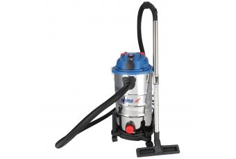 Пылесос с механическим встряхивателем для сухой/влажной уборки, 1600 Вт, контейнер 30 л, металлическая телескопическая трубка (DED6615)