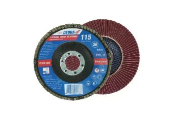 Диск шлифовальный DEDRA F20036 откидной шлиф. 36, 115x22,2мм (F20036)