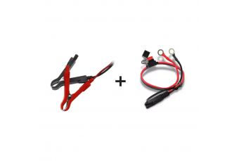 Зажимы "крокодил" для выпрямителя, комплект кабелей для выпрямителя DEDRA DEPM001 (DEPM001)