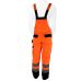 Safety reflective bibpants, size XXL, orange (BH81SO2-XXL)