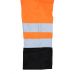 Safety reflective bibpants, size XXL, orange (BH81SO2-XXL)