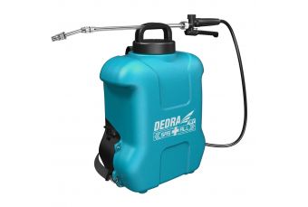DEDRA SAS+ALL DED6981 18В аккумуляторный ранцевый опрыскиватель, давление 3 или 5 бар, бак 16 л (DED6981)