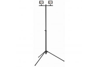 Darbnīcas lampa 2x 20W SMD LED, 2x 1800lm, statīvs, IP65 (L1074-22)