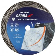 Dimanta diska segments romba formā, griešanas disks, griešana uz mitruma, sausā griešana, diametrs 230 mm (H1056)