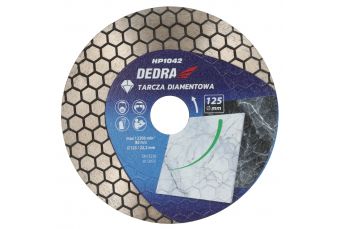 Dimanta disks ar bišu šūnas segmentu, mitrās griešana, sausā griešana, diametrs 125 mm. (H1042)