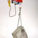 Elektriska vinča 550W, celtspeja 250 kg/6 m; 125 kg/12 m (DED7911)