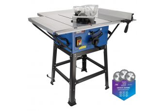 Настольная пила по дереву, кромки, циркулярная пила 2000 Вт, полотно 254 мм (DED7754T3)