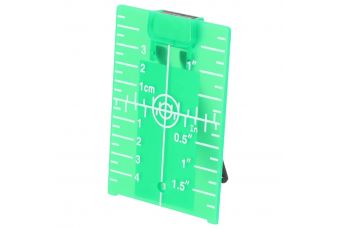 Mērķplāksne tālmēriem un lāzerierīcēm, zaļa krāsā (MC0918)