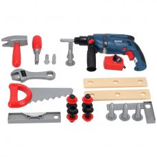 Игрушечная дрель с принадлежностями в кейсе (M315.004)