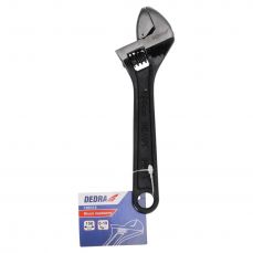 Регулируемый короткий гаечный ключ, гаечный ключ французский, шовный DEDRA 12B315 150мм, 0-19мм (12B315)