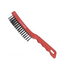 Проволочная щетка, 5-рядная, сталь, 270 мм, пластиковая ручка (2001P02)