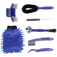 Набор для чистки, мойки и ухода за велосипедом, DEDRA 2001A70, 7 предметов (2001A70)