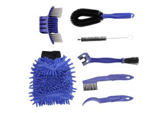 Набор для чистки, мойки и ухода за велосипедом, DEDRA 2001A70, 7 предметов (2001A70)