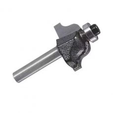 DEDRA 07F191B фреза радиусная концевая, с подшипником, T8, D25,7 H9,7 R3,17 B6,35мм (07F191B)