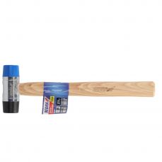 DEDRA 13M302 Молоток жестянщика из полиуретана/нейлона 35 мм, рукоятка из гикори (13M302)