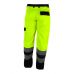 DEDRA BH81SP1-M светоотражающие защитные брюки, размер M, желтый (BH81SP1-M)