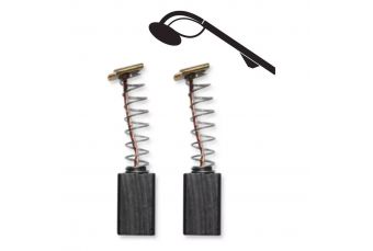 Электрографитовые щетки DEDRA YSG002 для DED7748, A142210 (YSG002)