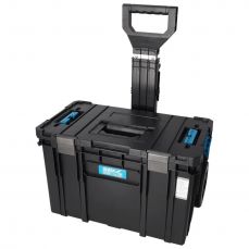 Инструментальный ящик на колесах DEDRA SAS+ALL N0301, телескопическая ручка, система SAS (N0301)