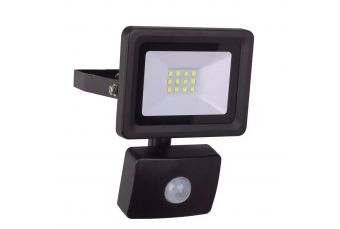 SLIM светильник настенный с детектором движения DEDRA L1091-1 10Вт, SMD LED, IP44 (L1091-1)