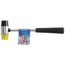 DEDRA 13M290 35 мм молоток жестянщика из пластика/резины, стальная рукоятка (13M290)