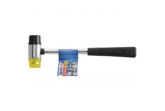 DEDRA 13M290 35 мм молоток жестянщика из пластика/резины, стальная рукоятка (13M290)