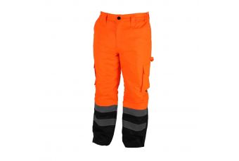 Reflective warm trousers, orange (BH80SP2-L)